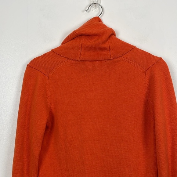 Vineyard Vines Womens S Button Closure Pullover Stretch Sweater High Collar Top - Picture 6 of 8